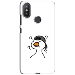 Бампер с принтом Мемы для Xiaomi Mi A2 Lite (Непонимание)