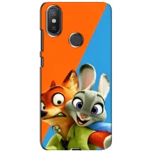 Чохли ЗООТРОПОЛІС для Xiaomi Mi A2 Lite (Нік і Хопс)