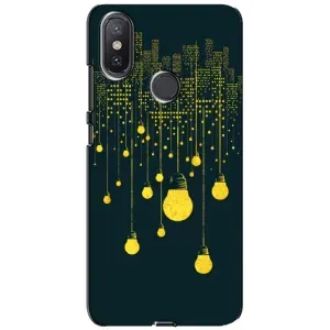 Силиконовые Чехлы Любимому человеку для Xiaomi Mi A2 Lite (Ночной город)