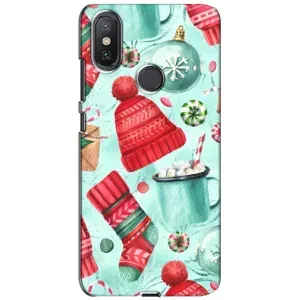 Чохол Санта Клаус для Xiaomi Mi A2 Lite (Одяг)