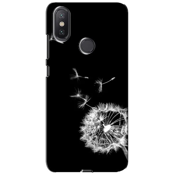 Чехол с рисунком «Одуванчик на чёрном» для Xiaomi Mi A2 Lite Чехол с рисунком «Одуванчик на чёрном» для Xiaomi Mi A2 Lite