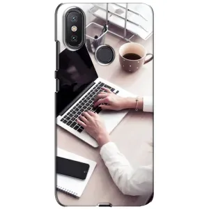 Силіконовий бампер (Працівники) на Xiaomi Mi A2 Lite (Офісний працівник)