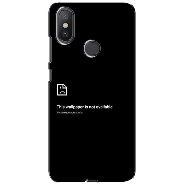 Чехол с рисунком «Ошибка» для Xiaomi Mi A2 Lite Чехол с рисунком «Ошибка» для Xiaomi Mi A2 Lite
