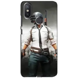 Чохол з картинкою "Герой Pubg" на Xiaomi Mi A2 Lite (Пабг)