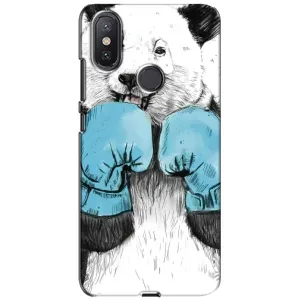 Чехлы с Пандами на Xiaomi Mi A2 Lite (Панда боксер)