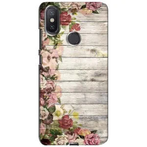 Чохли з тематикою "КВІТИ" на Xiaomi Mi A2 Lite (Плетені квіти)