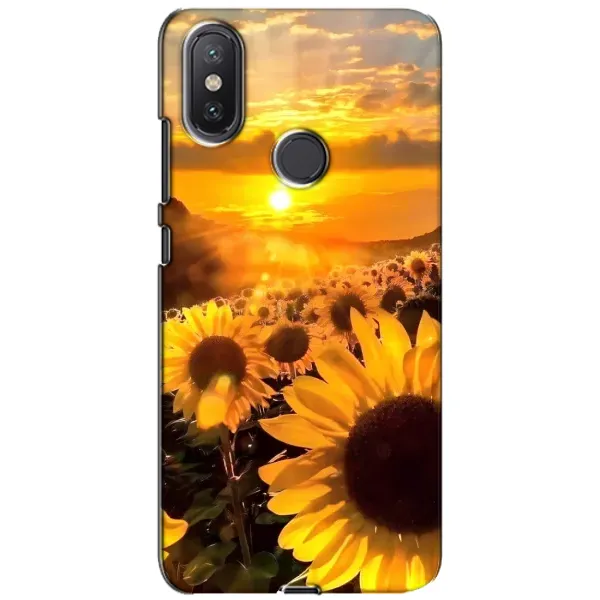 Чехол с рисунком «поле подсолнухов» для Xiaomi Mi A2 Lite
