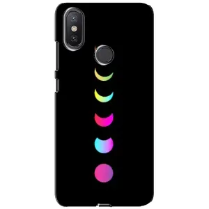 Чехол (ТПУ) с планетами на Xiaomi Mi A2 Lite (Полнолуние)