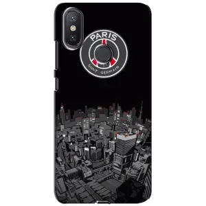 Силиконовые Чехлы принт Футбол на Xiaomi Mi A2 Lite (PSG)