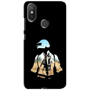 Чохол з картинкою "Герой Pubg" на Xiaomi Mi A2 Lite (Пубг мен)