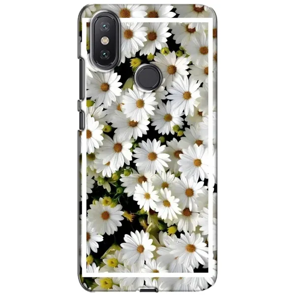 Чехол с рисунком «Рамка в ромашках» для Xiaomi Mi A2 Lite Чехол с рисунком «Рамка в ромашках» для Xiaomi Mi A2 Lite