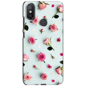 Чехлы с принтом Розочки для Xiaomi Mi A2 Lite (Разные цветы)