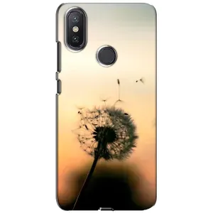 Силиконовый Чехол с одуванчиками на Xiaomi Mi A2 Lite (Роздумаханый одуванчик)