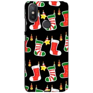 Силіконовий бампер на різдво для Xiaomi Mi A2 Lite (Різдвяні подарунки)