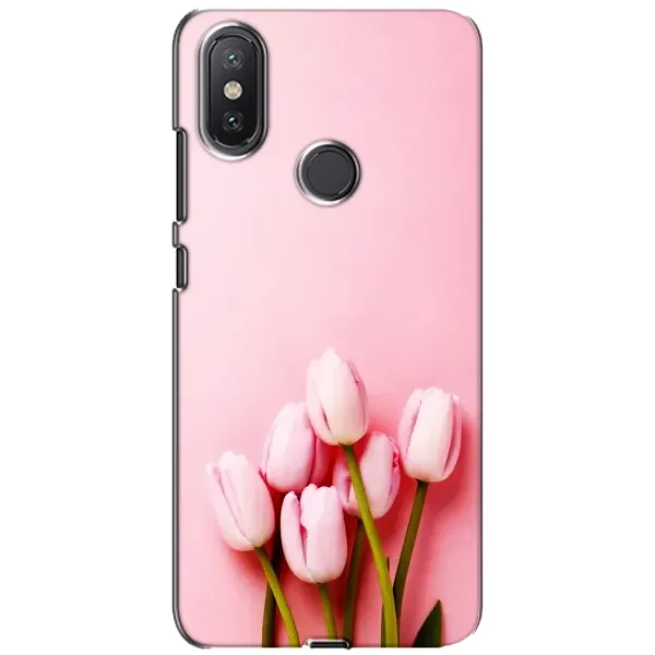 Чохол з малюнком «Рожеві тюльпани» для Xiaomi Mi A2 Lite Чохол з малюнком «Рожеві тюльпани» для Xiaomi Mi A2 Lite