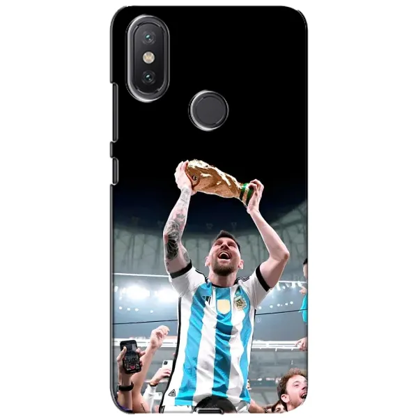 Чехол с рисунком «Счастливый Месси» для Xiaomi Mi A2 Lite Чехол с рисунком «Счастливый Месси» для Xiaomi Mi A2 Lite