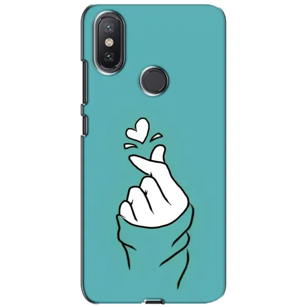 Чехол с рисунком «Сердечко на бирюзовом» для Xiaomi Mi A2 Lite Чехол с рисунком «Сердечко на бирюзовом» для Xiaomi Mi A2 Lite