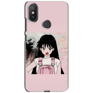 Чехол с персонажами АНИМЕ на Xiaomi Mi A2 Lite (Сейлор Марс)