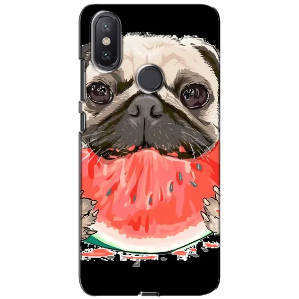 Чехол с рисунком «Смешной Мопс» для Xiaomi Mi A2 Lite Чехол с рисунком «Смешной Мопс» для Xiaomi Mi A2 Lite