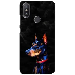 Бампер для Xiaomi Mi A2 Lite с картинкой "Песики" (Собака Мопс)