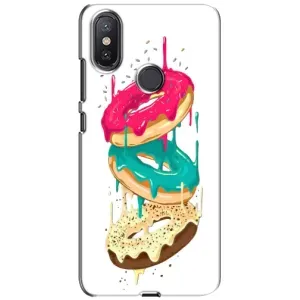 Чехол с изображением  вкусной еды для Xiaomi Mi A2 Lite (Сочные пончики)