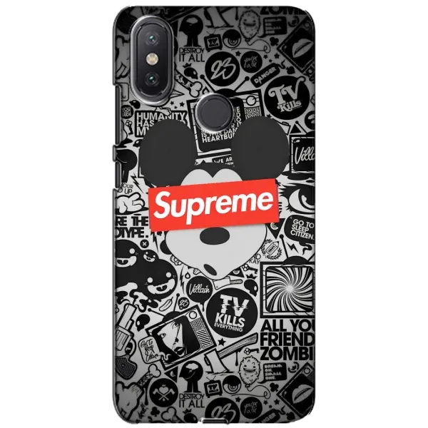 Чехол с рисунком «Supreme Маус» для Xiaomi Mi A2 Lite Чехол с рисунком «Supreme Маус» для Xiaomi Mi A2 Lite