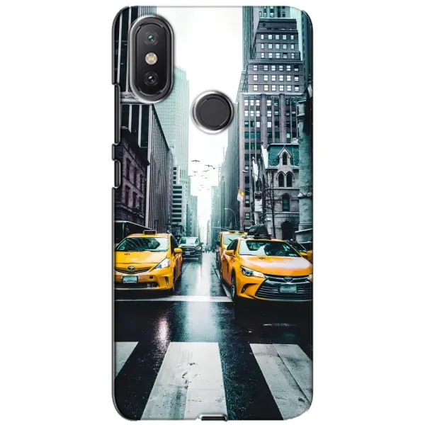 Чехол с рисунком «Такси» для Xiaomi Mi A2 Lite Чехол с рисунком «Такси» для Xiaomi Mi A2 Lite