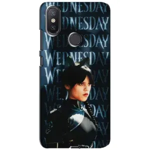 Чохол з картинкою Венсдей на Xiaomi Mi A2 Lite (Вендсдей з ушками)