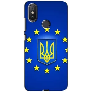 Чехол с Украинской символикой на Сяоми Ми А2 Лайт (Украина это Европа)