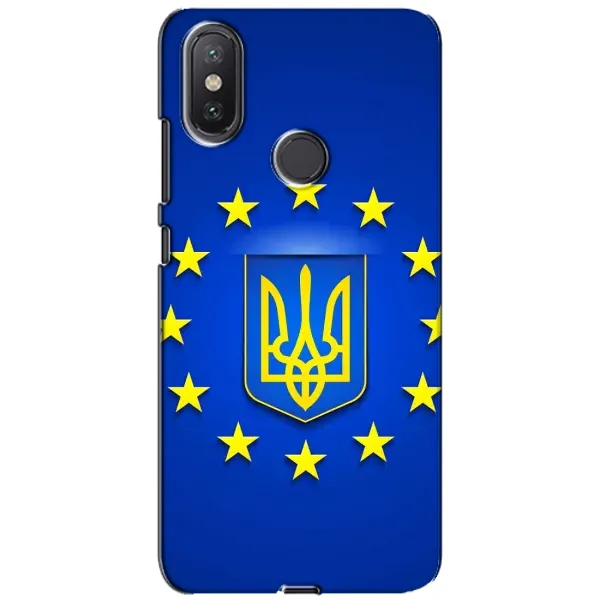 Чехол с рисунком «Украина это Европа» для Xiaomi Mi A2 Lite Чехол с рисунком «Украина это Европа» для Xiaomi Mi A2 Lite