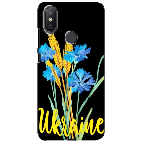Чехол с рисунком «Ukraine в цветочках» для Xiaomi Mi A2 Lite Чехол с рисунком «Ukraine в цветочках» для Xiaomi Mi A2 Lite