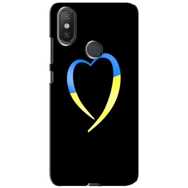 Чехол с рисунком «Украинское сердце» для Xiaomi Mi A2 Lite Чехол с рисунком «Украинское сердце» для Xiaomi Mi A2 Lite