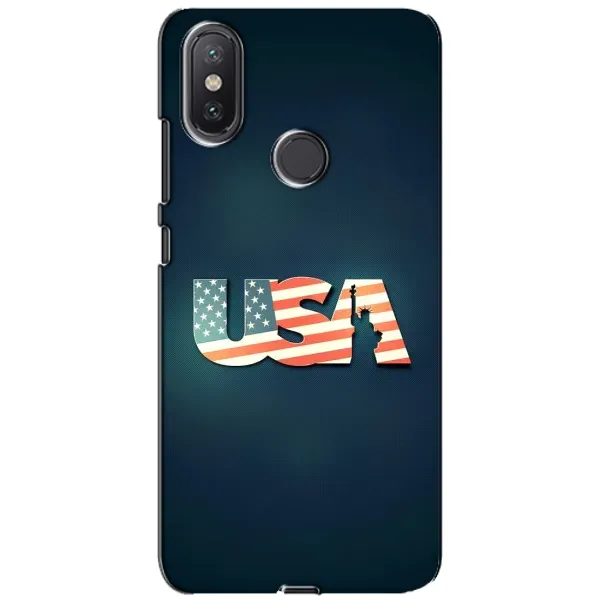 Чехол с рисунком «USA» для Xiaomi Mi A2 Lite Чехол с рисунком «USA» для Xiaomi Mi A2 Lite