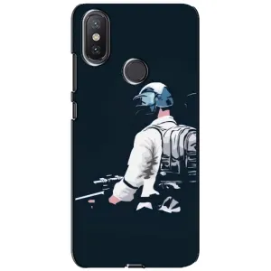 Чохол з картинкою "Герой Pubg" на Xiaomi Mi A2 Lite (В екіперівці)