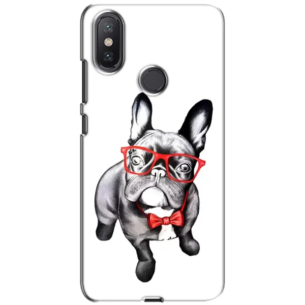 Чехол с рисунком «В очках» для Xiaomi Mi A2 Lite Чехол с рисунком «В очках» для Xiaomi Mi A2 Lite