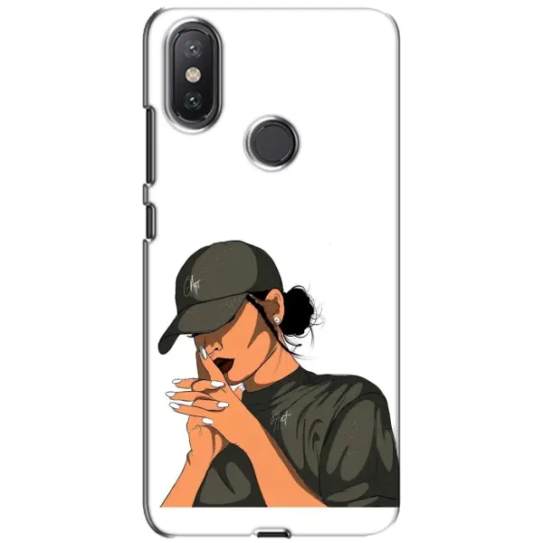 Чехол с рисунком «В зеленом» для Xiaomi Mi A2 Lite Чехол с рисунком «В зеленом» для Xiaomi Mi A2 Lite