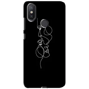 Силиконовые Чехлы Любимому человеку для Xiaomi Mi A2 Lite (Влюбленная пара)