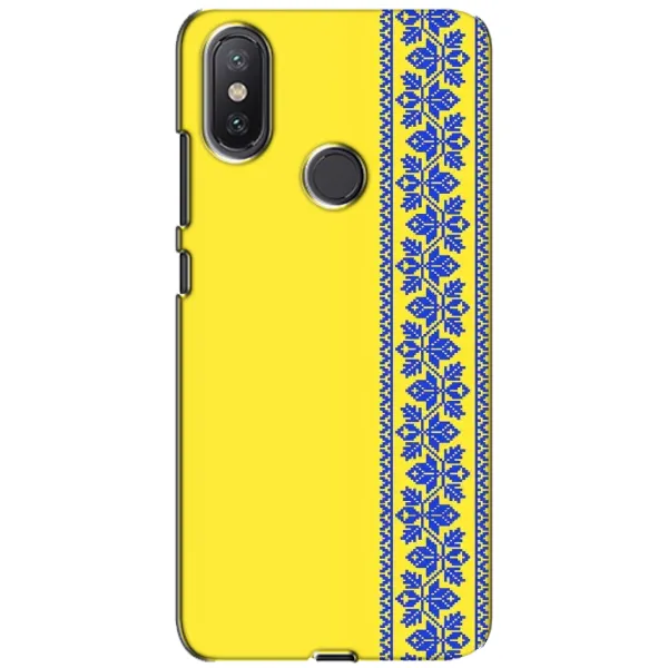 Чехол с рисунком «Вышиванка на желтом» для Xiaomi Mi A2 Lite Чехол с рисунком «Вышиванка на желтом» для Xiaomi Mi A2 Lite