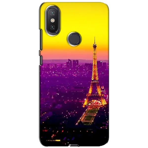 Чехол с рисунком «Яркая башня» для Xiaomi Mi A2 Lite