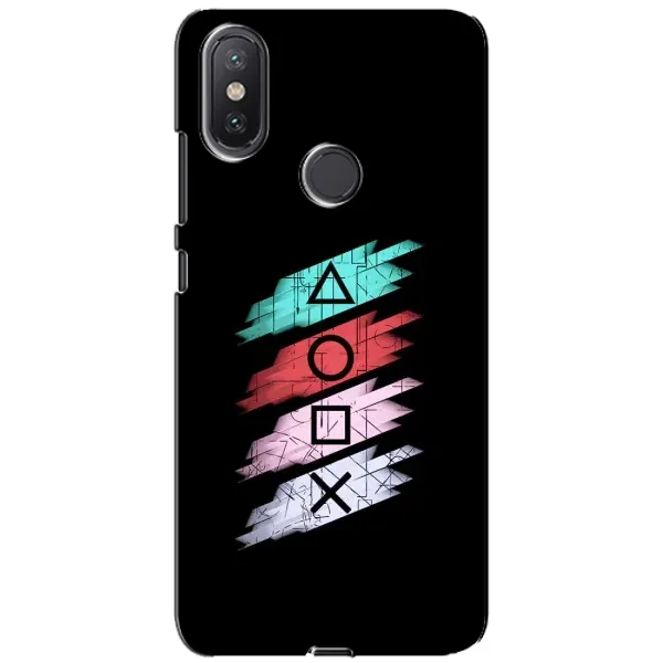 Чехол с рисунком «Значки Sony» для Xiaomi Mi A2 Lite Чехол с рисунком «Значки Sony» для Xiaomi Mi A2 Lite