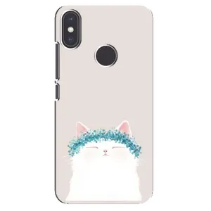 Чехол на тематику: Коты для Xiaomi Mi A2 (Белый котик)