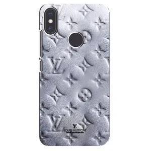Текстурний Чохол Louis Vuitton для Редмі Мі А2 (Білий ЛВ)