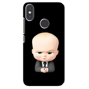 Мультяшный принт на Чехол для Редмі Ми А2 (Бос)