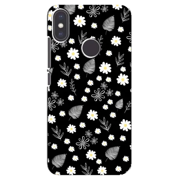 Чехол с рисунком «цветение на чорном» для Xiaomi Mi A2 Чехол с рисунком «цветение на чорном» для Xiaomi Mi A2