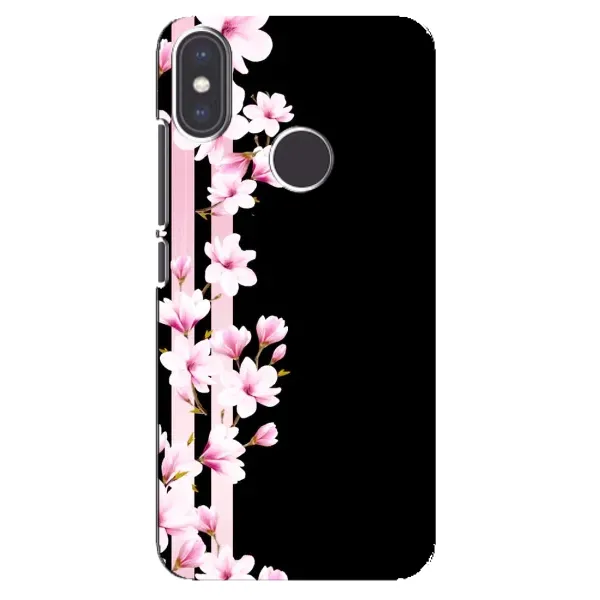 Чехол с рисунком «Цветочки» для Xiaomi Mi A2 Чехол с рисунком «Цветочки» для Xiaomi Mi A2