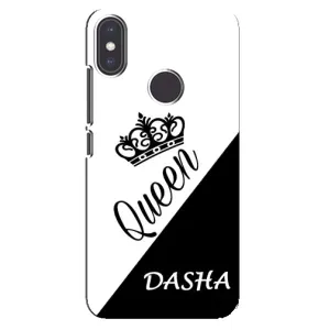 Именные Женские Чехлы для Xiaomi Mi A2 (DASHA)