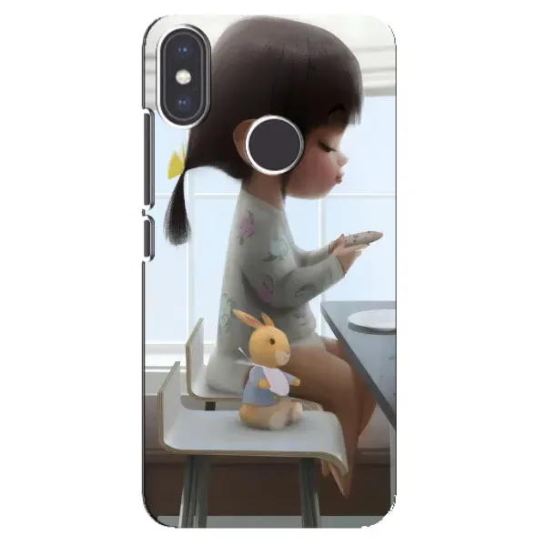 Чехол с рисунком «Девочка с игрушкой» для Xiaomi Mi A2 Чехол с рисунком «Девочка с игрушкой» для Xiaomi Mi A2