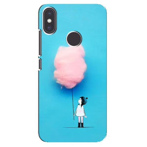 Чехол с рисунком «Девочка с тучкой» для Xiaomi Mi A2 Чехол с рисунком «Девочка с тучкой» для Xiaomi Mi A2