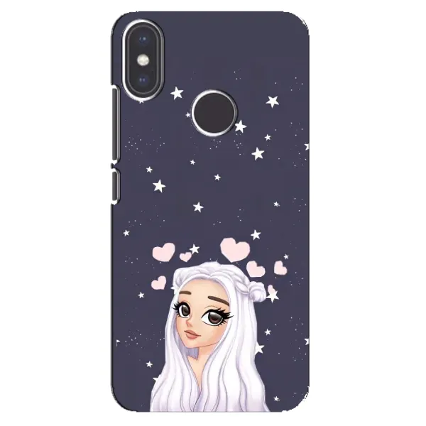 Чехол с рисунком «Девушка и сердечки» для Xiaomi Mi A2 Чехол с рисунком «Девушка и сердечки» для Xiaomi Mi A2