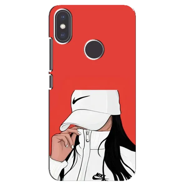 Чехол с рисунком «Девушка Nike» для Xiaomi Mi A2 Чехол с рисунком «Девушка Nike» для Xiaomi Mi A2